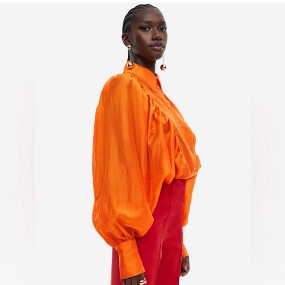 H&M Balloon Sleeved Blouse - Picture 4 of 5